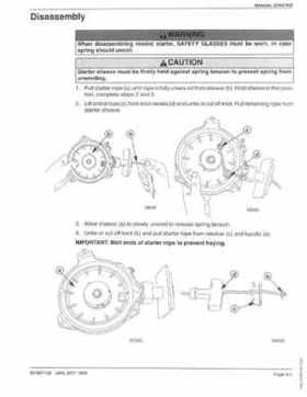 Mercury Mariner 4 and 5HP 4-Stroke Outboards Service Shop Manual 1999, Page 234