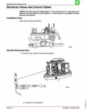 Mercury Mariner Models 135 150 175 200 Service Manual, Page 50