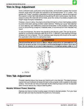 Mercury Mariner Models 135 150 175 200 Service Manual, Page 60