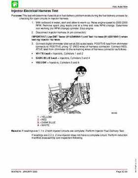 Mercury Mariner Models 135 150 175 200 Service Manual, Page 253