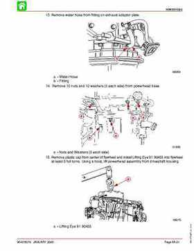 Mercury Mariner Models 135 150 175 200 Service Manual, Page 361