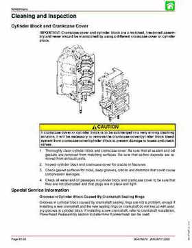 Mercury Mariner Models 135 150 175 200 Service Manual, Page 374