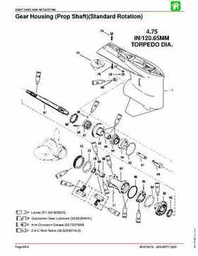 Mercury Mariner Models 135 150 175 200 Service Manual, Page 494