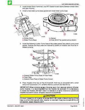 Mercury Mariner Models 135 150 175 200 Service Manual, Page 587