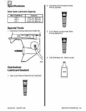 Mercury Mariner Outboard 40/50/55/60 2-stroke Service Manual, Page 17