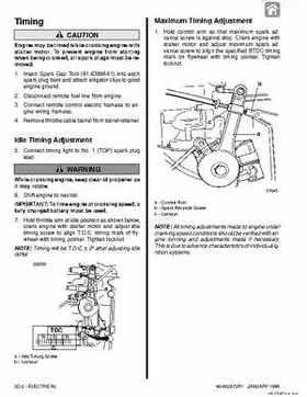 Mercury Mariner Outboard 40/50/55/60 2-stroke Service Manual, Page 99