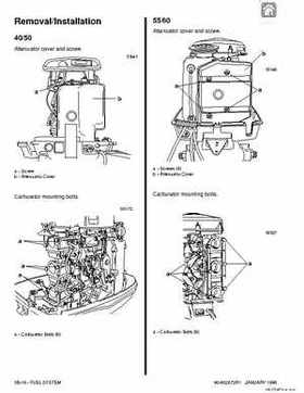 Mercury Mariner Outboard 40/50/55/60 2-stroke Service Manual, Page 143