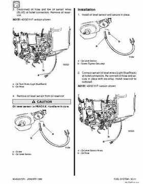 Mercury Mariner Outboard 40/50/55/60 2-stroke Service Manual, Page 160