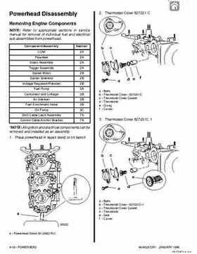 Mercury Mariner Outboard 40/50/55/60 2-stroke Service Manual, Page 188