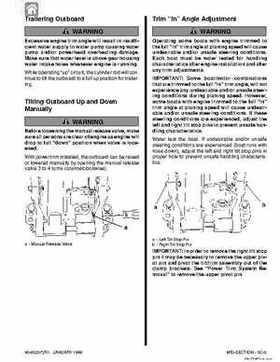 Mercury Mariner Outboard 40/50/55/60 2-stroke Service Manual, Page 242