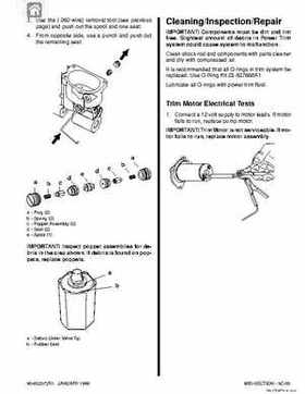 Mercury Mariner Outboard 40/50/55/60 2-stroke Service Manual, Page 272