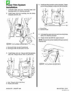 Mercury Mariner Outboard 40/50/55/60 2-stroke Service Manual, Page 280