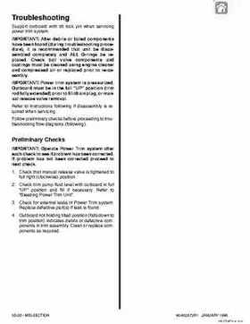 Mercury Mariner Outboard 40/50/55/60 2-stroke Service Manual, Page 303