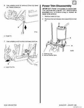 Mercury Mariner Outboard 40/50/55/60 2-stroke Service Manual, Page 311