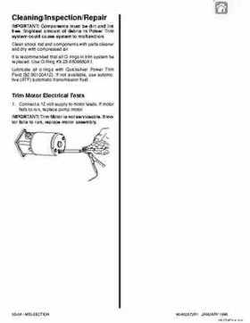 Mercury Mariner Outboard 40/50/55/60 2-stroke Service Manual, Page 317