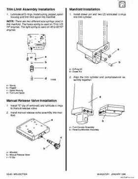 Mercury Mariner Outboard 40/50/55/60 2-stroke Service Manual, Page 323