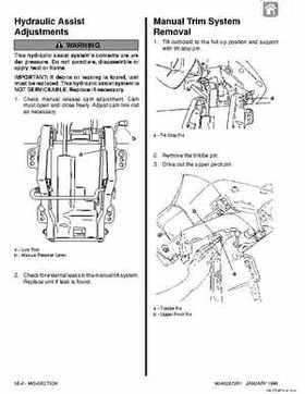 Mercury Mariner Outboard 40/50/55/60 2-stroke Service Manual, Page 334