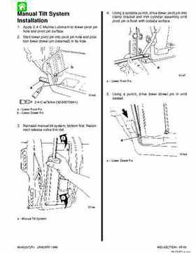 Mercury Mariner Outboard 40/50/55/60 2-stroke Service Manual, Page 373