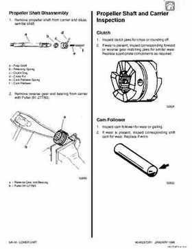 Mercury Mariner Outboard 40/50/55/60 2-stroke Service Manual, Page 394