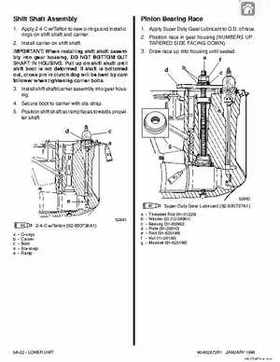 Mercury Mariner Outboard 40/50/55/60 2-stroke Service Manual, Page 398