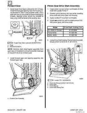 Mercury Mariner Outboard 40/50/55/60 2-stroke Service Manual, Page 399