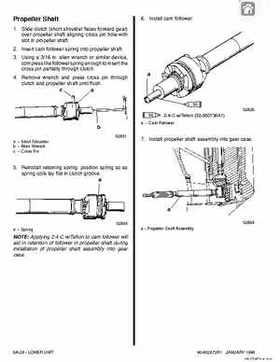 Mercury Mariner Outboard 40/50/55/60 2-stroke Service Manual, Page 400
