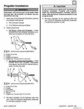 Mercury Mariner Outboard 40/50/55/60 2-stroke Service Manual, Page 406
