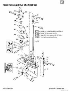Mercury Mariner Outboard 40/50/55/60 2-stroke Service Manual, Page 414