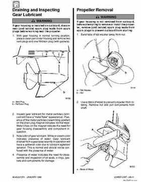 Mercury Mariner Outboard 40/50/55/60 2-stroke Service Manual, Page 419