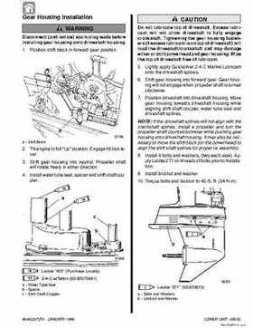 Mercury Mariner Outboard 40/50/55/60 2-stroke Service Manual, Page 441