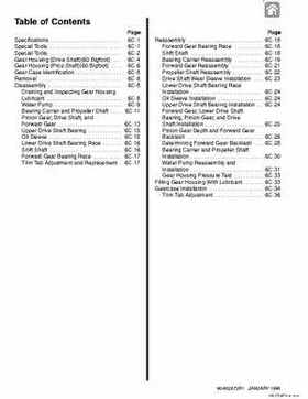 Mercury Mariner Outboard 40/50/55/60 2-stroke Service Manual, Page 444