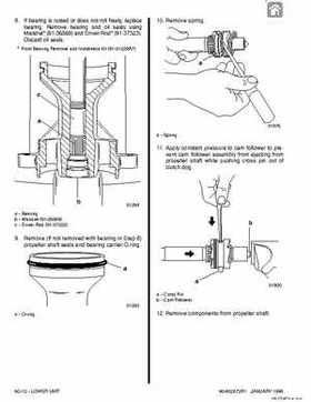 Mercury Mariner Outboard 40/50/55/60 2-stroke Service Manual, Page 456