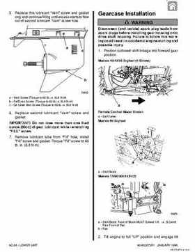 Mercury Mariner Outboard 40/50/55/60 2-stroke Service Manual, Page 478