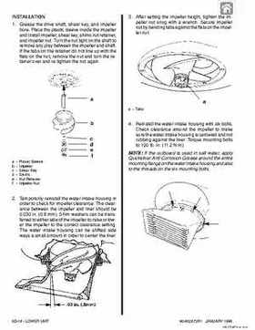 Mercury Mariner Outboard 40/50/55/60 2-stroke Service Manual, Page 496