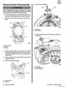 Mercury Mariner Outboard 40/50/55/60 2-stroke Service Manual, Page 544