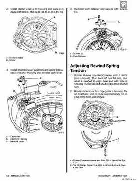 Mercury Mariner Outboard 40/50/55/60 2-stroke Service Manual, Page 546