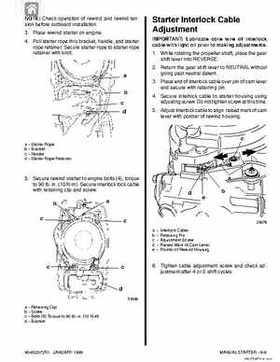 Mercury Mariner Outboard 40/50/55/60 2-stroke Service Manual, Page 547