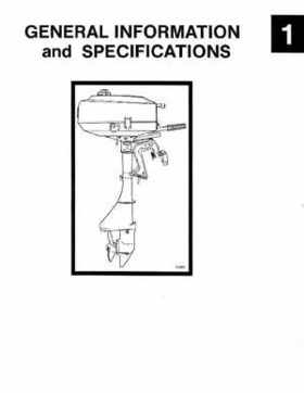 Mercury Mariner Outboards 2.2 / 2.5 / 3.0 Service Shop Manual, Page 3