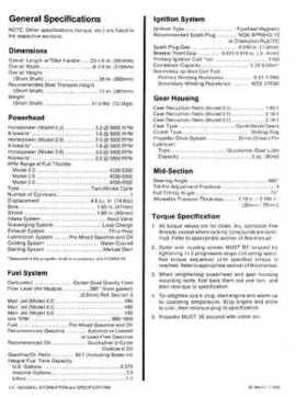 Mercury Mariner Outboards 2.2 / 2.5 / 3.0 Service Shop Manual, Page 6