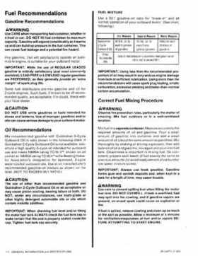Mercury Mariner Outboards 2.2 / 2.5 / 3.0 Service Shop Manual, Page 8