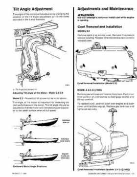 Mercury Mariner Outboards 2.2 / 2.5 / 3.0 Service Shop Manual, Page 9