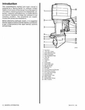 Mercury Mariner V-250 V-275 Outboard Service Shop Manual 1990, Page 8