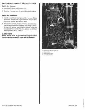 Mercury Mariner V-250 V-275 Outboard Service Shop Manual 1990, Page 36