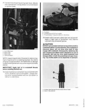 Mercury Mariner V-250 V-275 Outboard Service Shop Manual 1990, Page 155