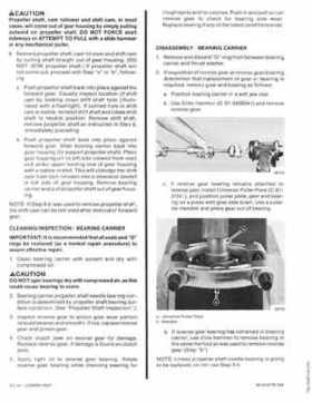 Mercury Mariner V-250 V-275 Outboard Service Shop Manual 1990, Page 189