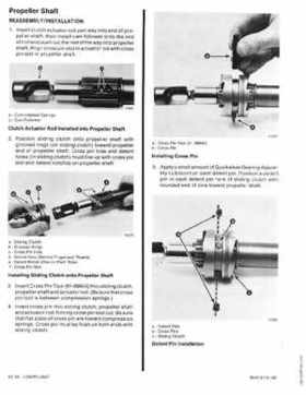 Mercury Mariner V-250 V-275 Outboard Service Shop Manual 1990, Page 213