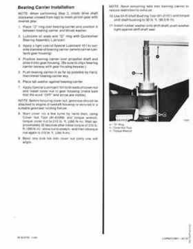 Mercury Mariner V-250 V-275 Outboard Service Shop Manual 1990, Page 216