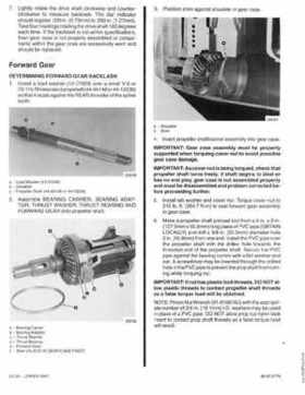 Mercury Mariner V-250 V-275 Outboard Service Shop Manual 1990, Page 255