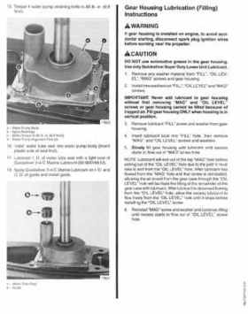 Mercury Mariner V-250 V-275 Outboard Service Shop Manual 1990, Page 269