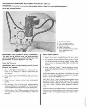 Mercury Mariner V-250 V-275 Outboard Service Shop Manual 1990, Page 281